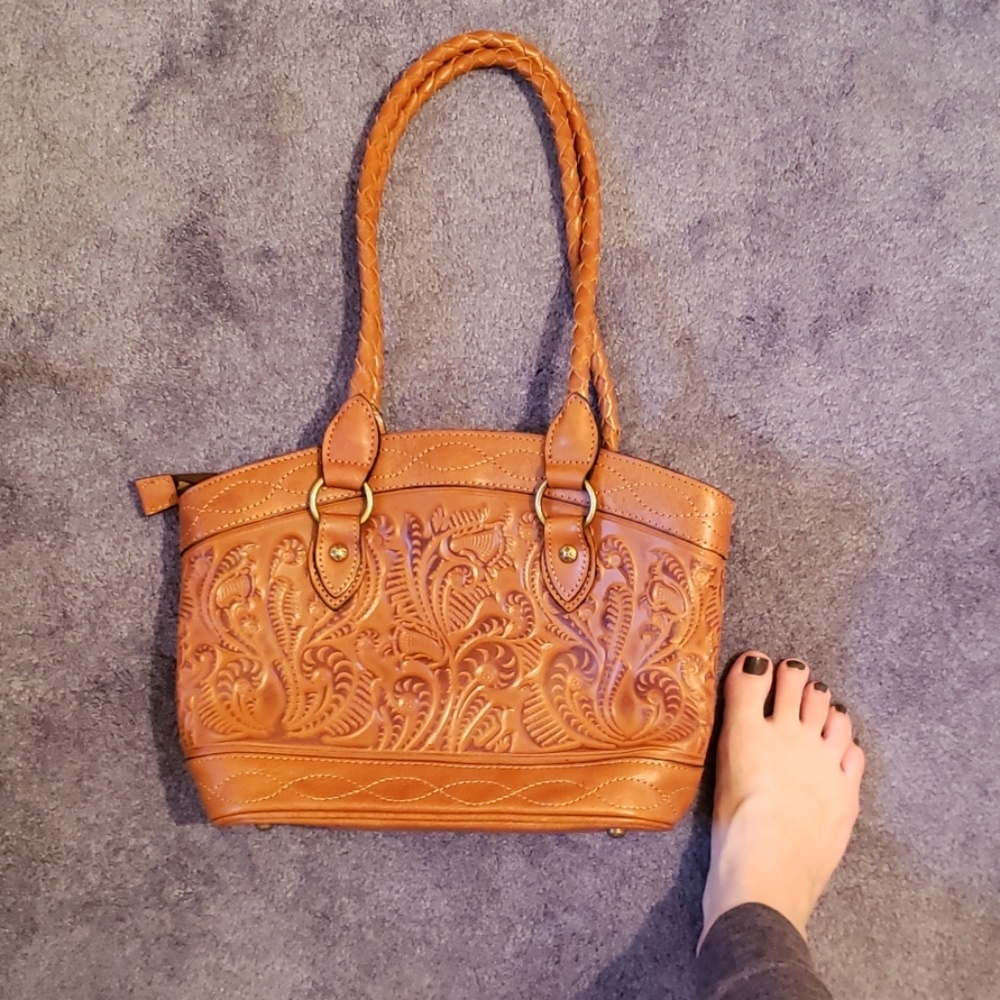 Patricia Nash Leather Handbag